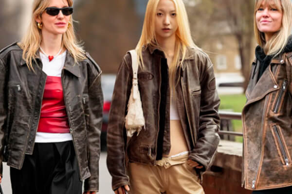 Women Fashion Leather Jackets